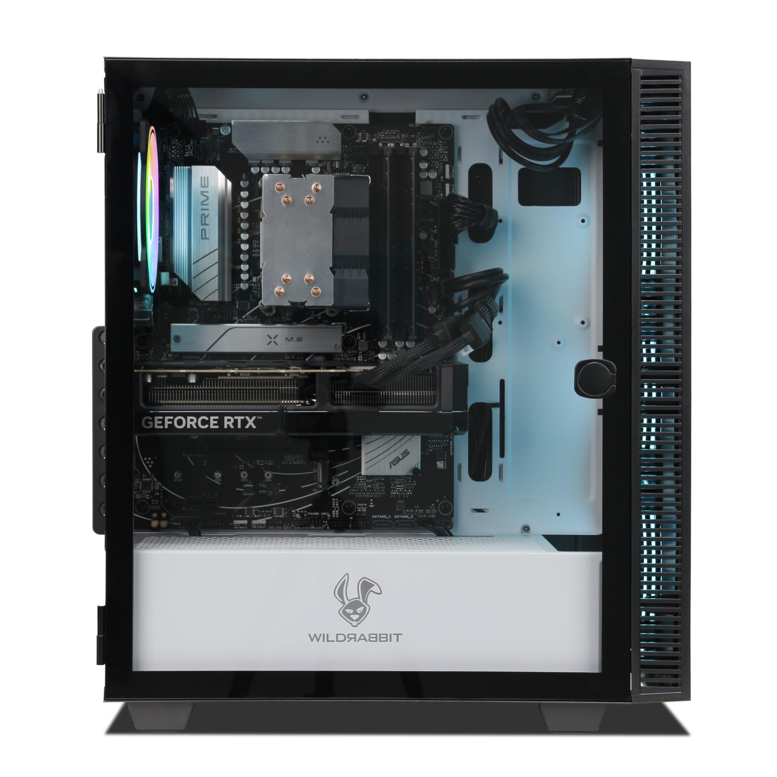 Ankermann Wildrabbit X ASUS Aero | AMD Ryzen 7 9800X3D | Nvidia GeForce RTX 5070 12GB | 32GB DDR5 RAM | 1TB NVMe SSD | Windows 11 | WiFi & Bluetooth | Libre Office