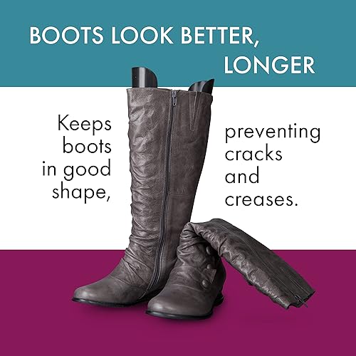 Vista 4 de Dial Industries, Inc. Moldeadores de botas con resorte, Negro