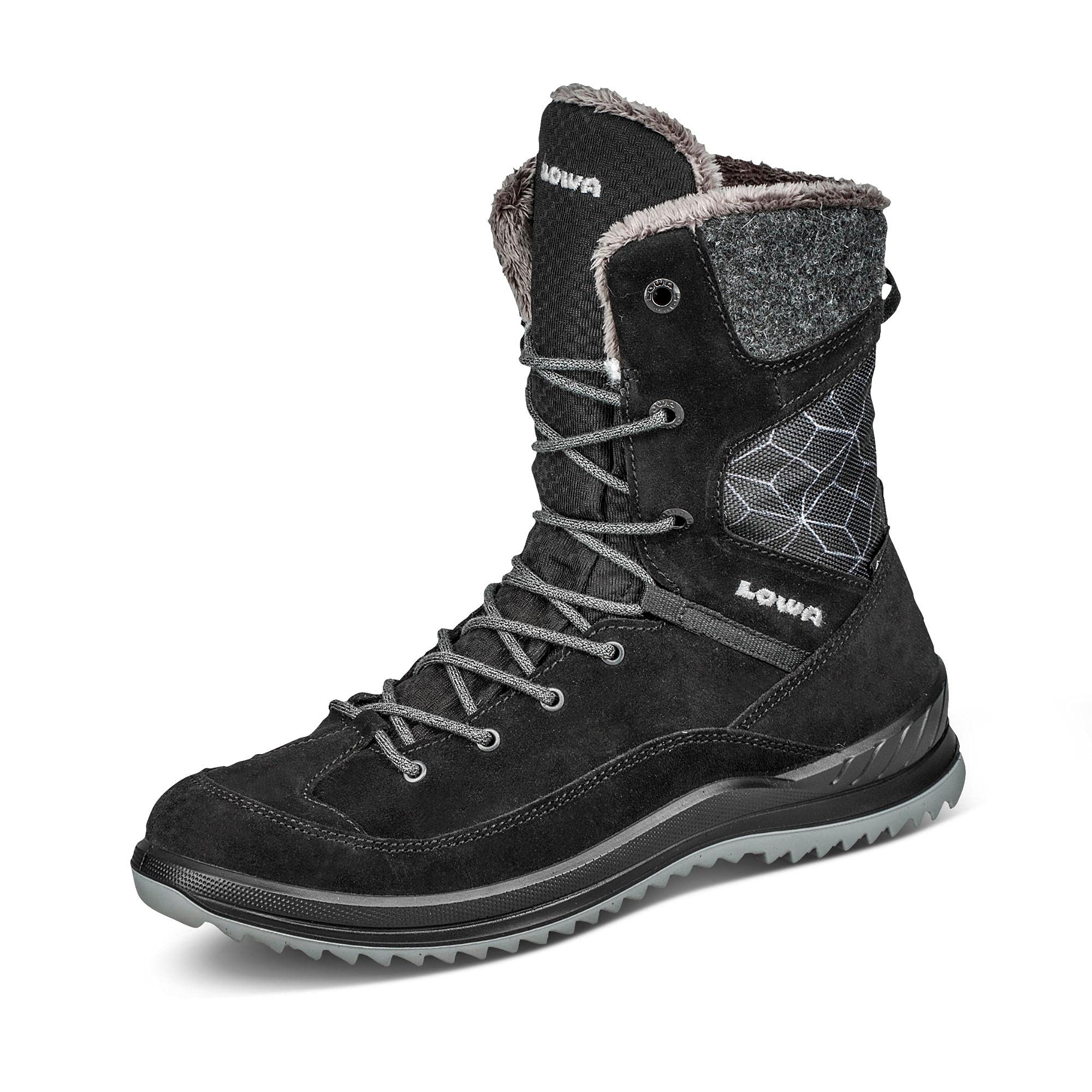 LOWA Boots medium Bianca GTX, black, 7 Women