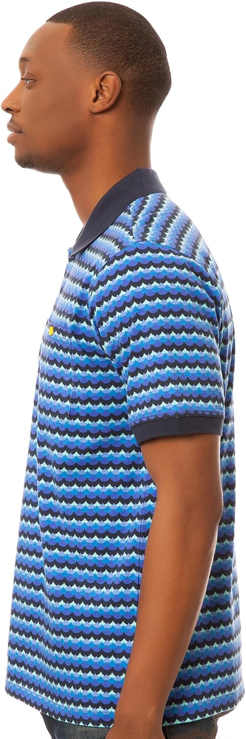 LRG Men's Get Wavy Polo