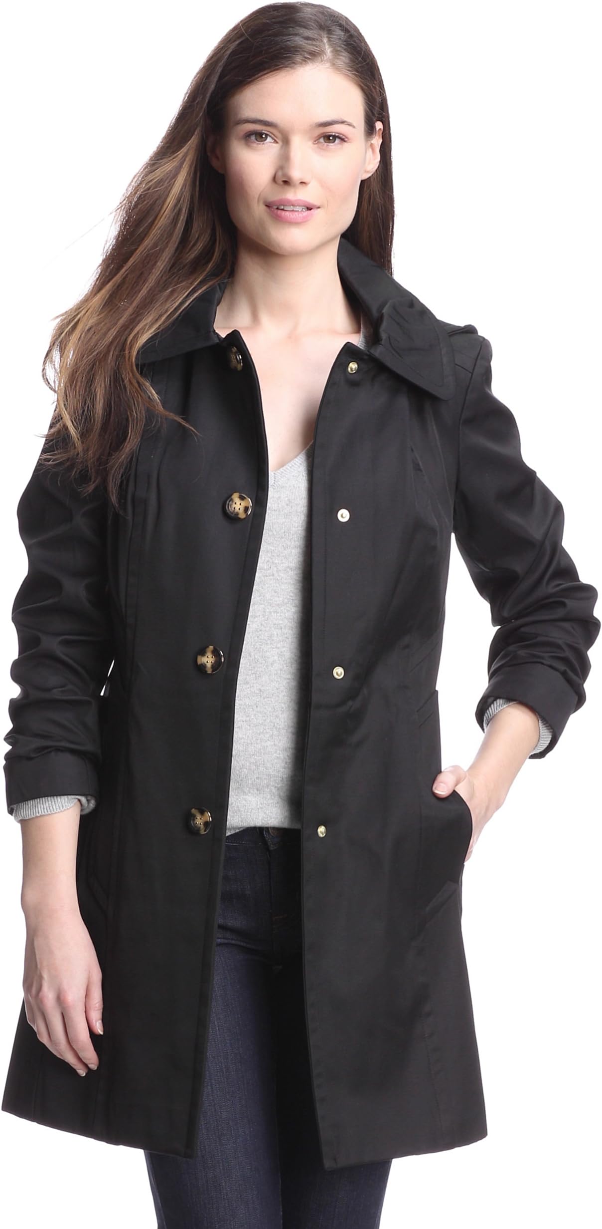 Anne Klein AK Women's Barbara Raincoat