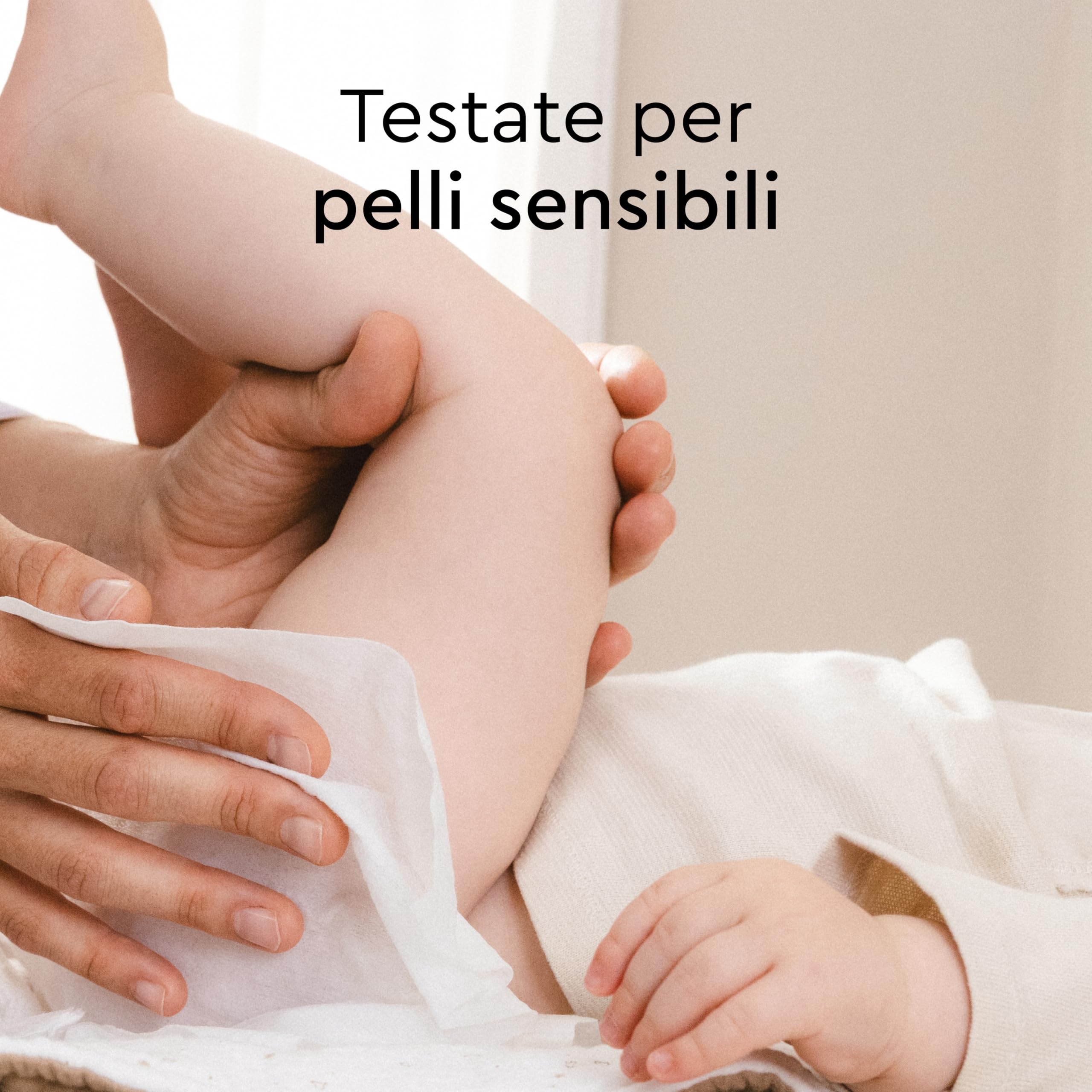 LILLYDOO Salviettine umidificate 99% acqua 300 pezzi 100% senza plastica senza profumi