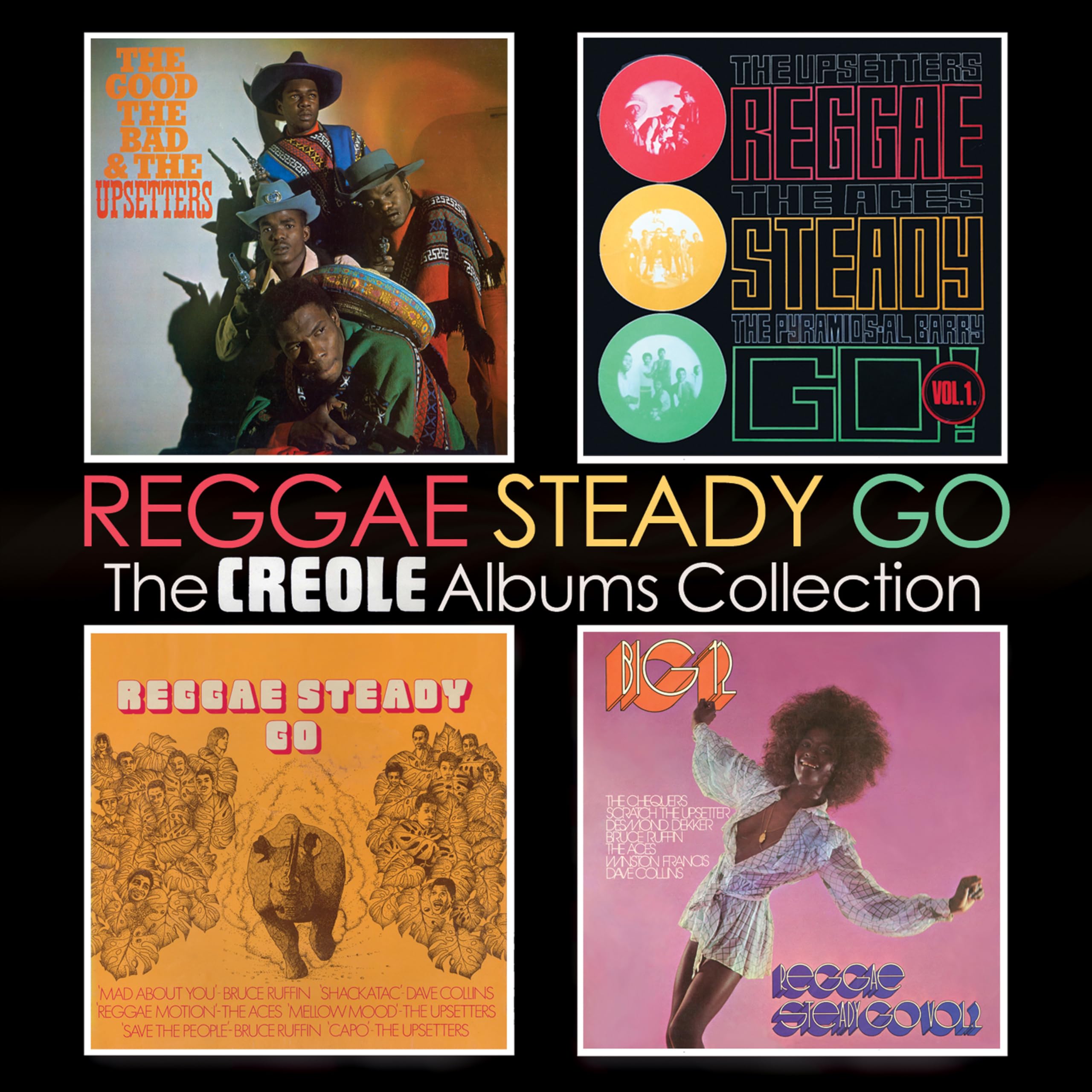 Reggae Steady Go The Creole Albums Collection 1970 - 1972 2xCD
