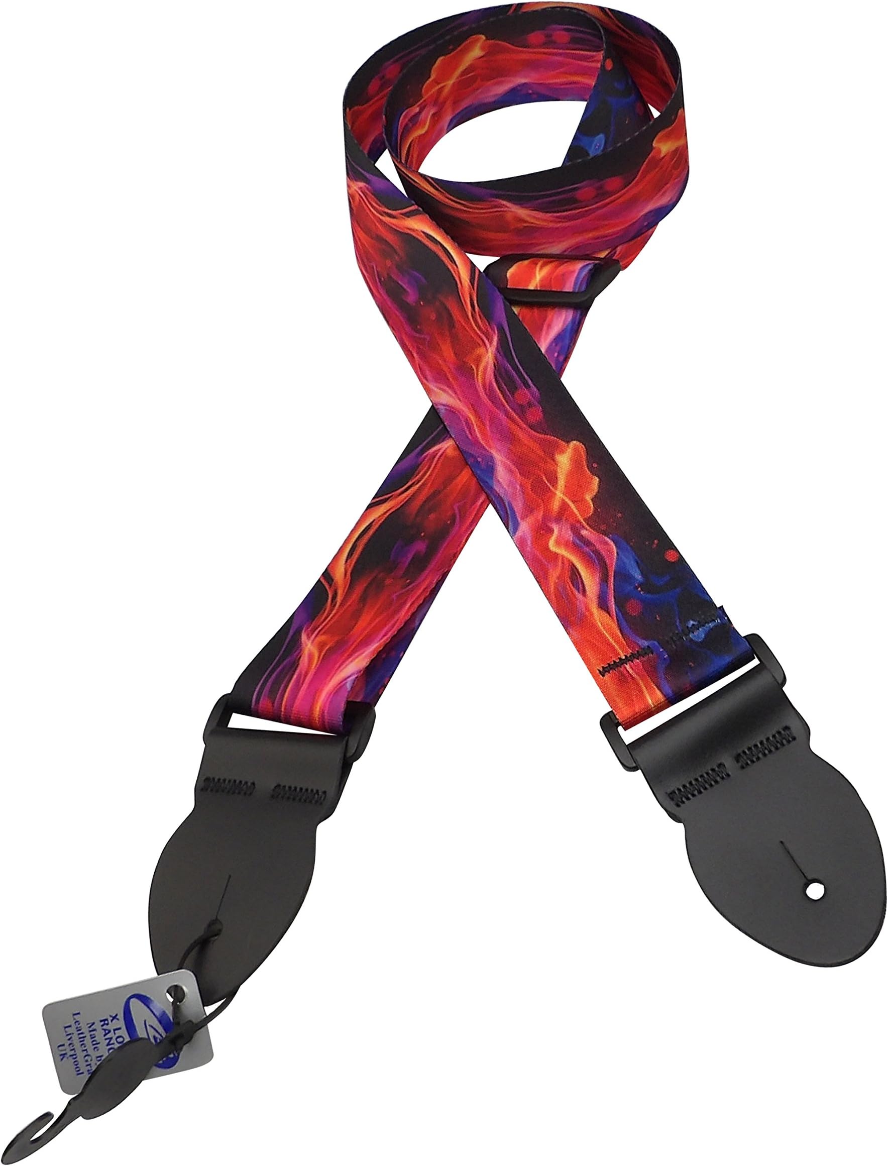 Leathergraft Graphic Deluxe Webbing Strap (Living Flame)