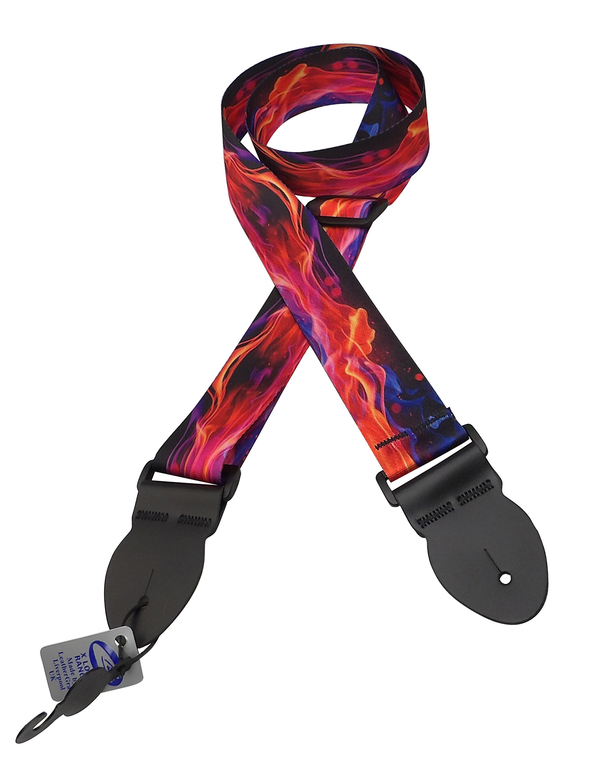 Leathergraft Graphic Deluxe Webbing Strap (Living Flame)