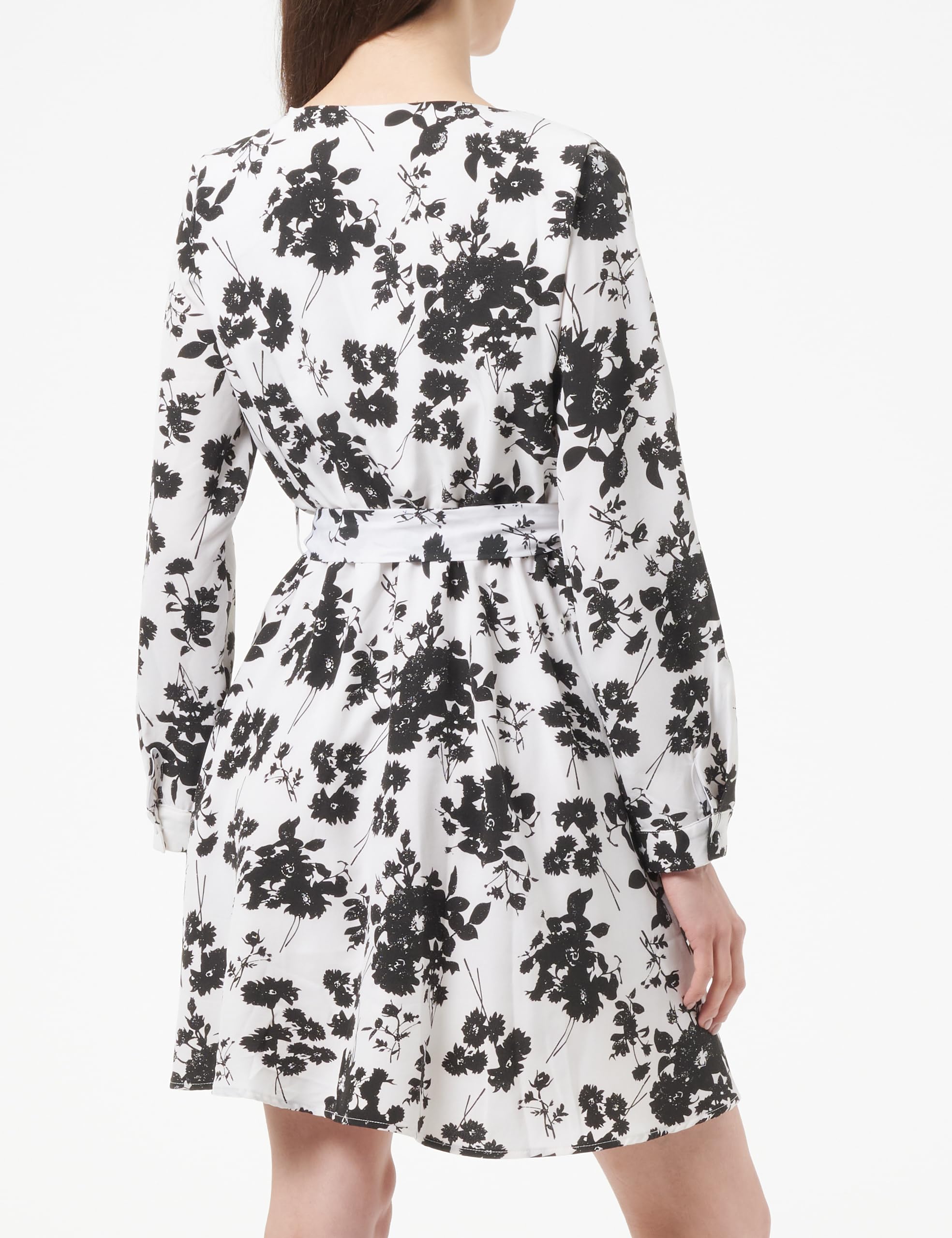 nascita Abito Midi con Stampa Floreale NAN Donna