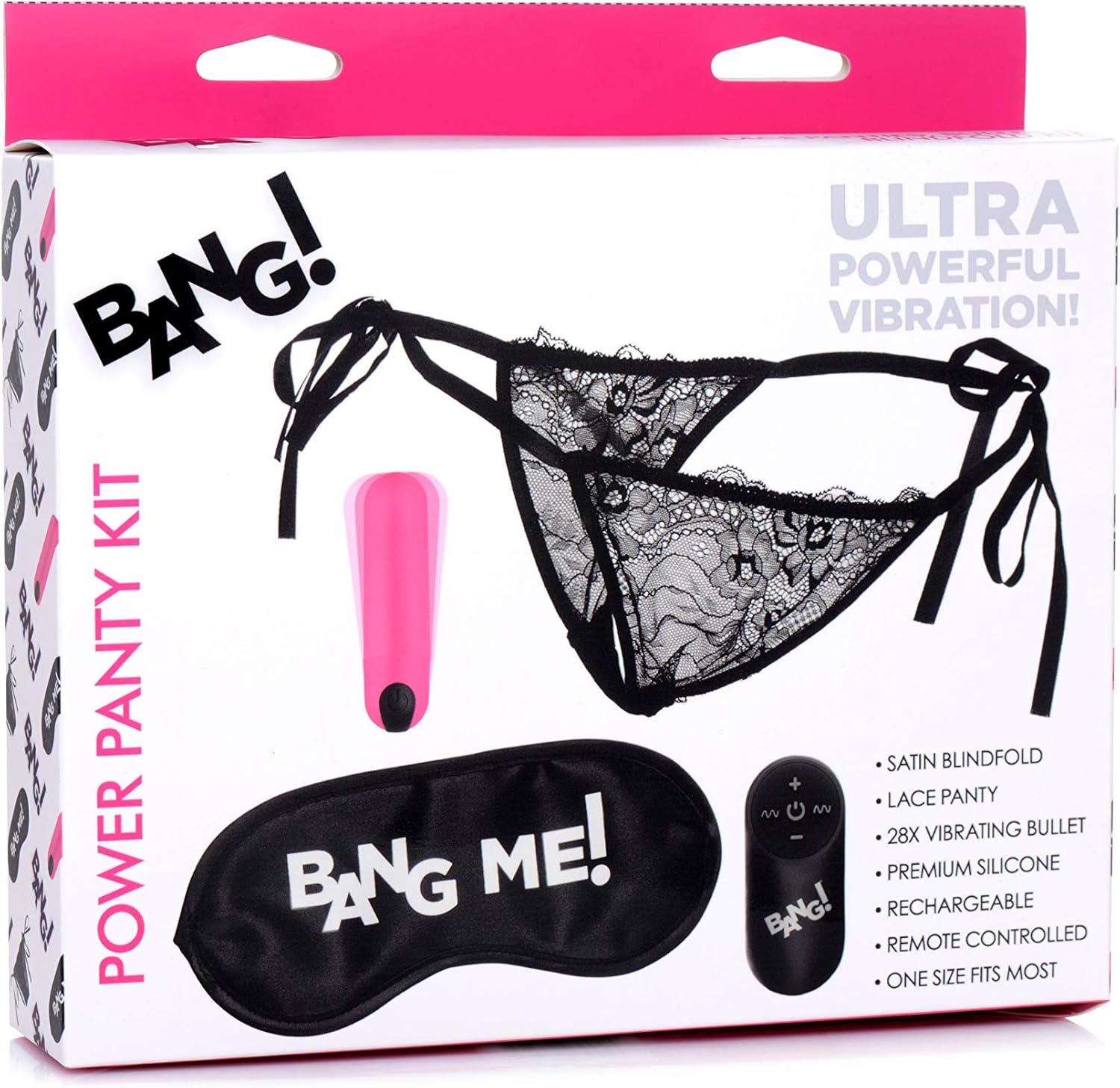 Kits marca XR - BANG! PANTY VIBRADOR USB C/MANDO Y ANTIFAZ ...
