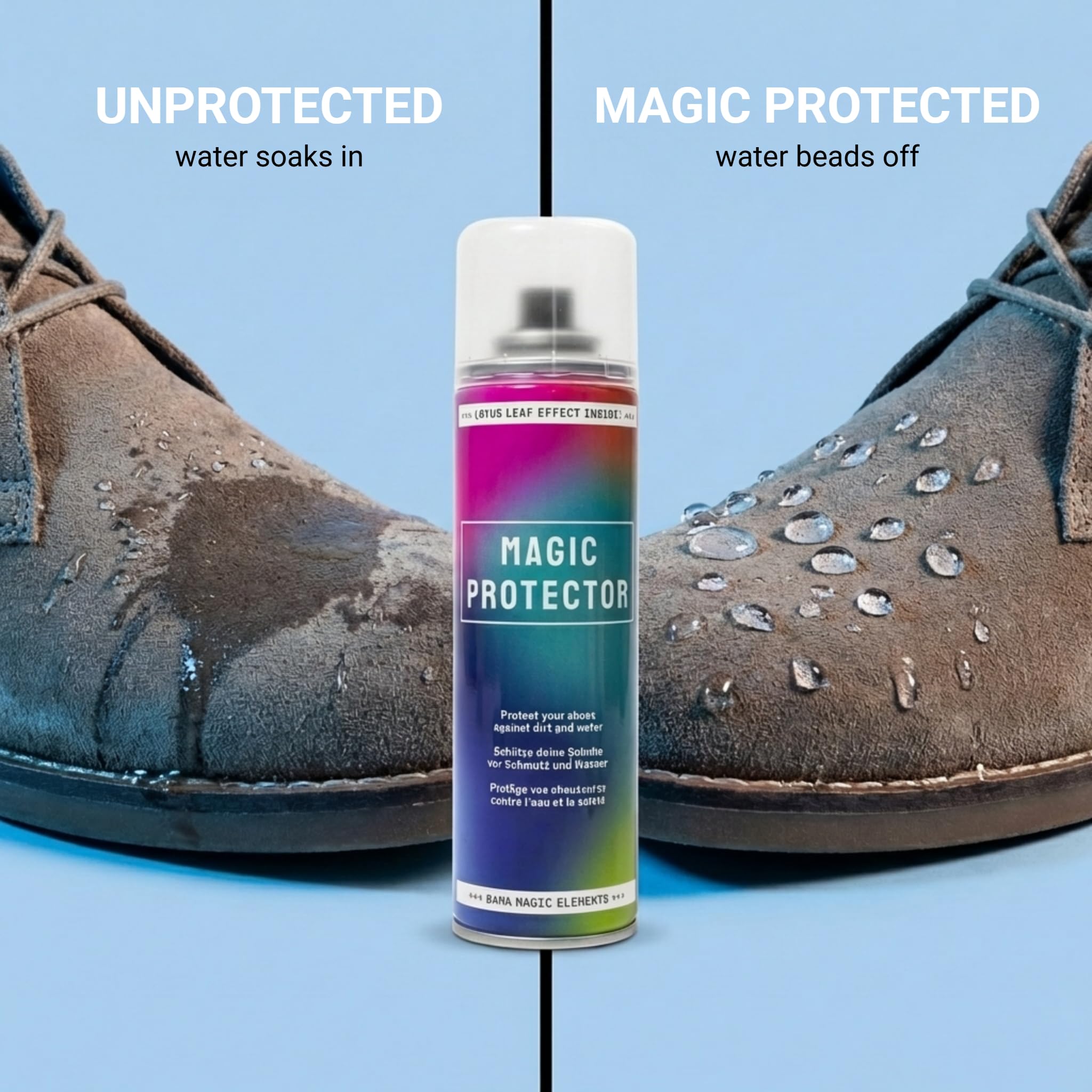 Bama Magic Protector - impregnujący spray – przyjazna środowisku ochrona dla sneakersów, skóry i tkanin – bez silikonu i bez gazu pędnego – 200 ml