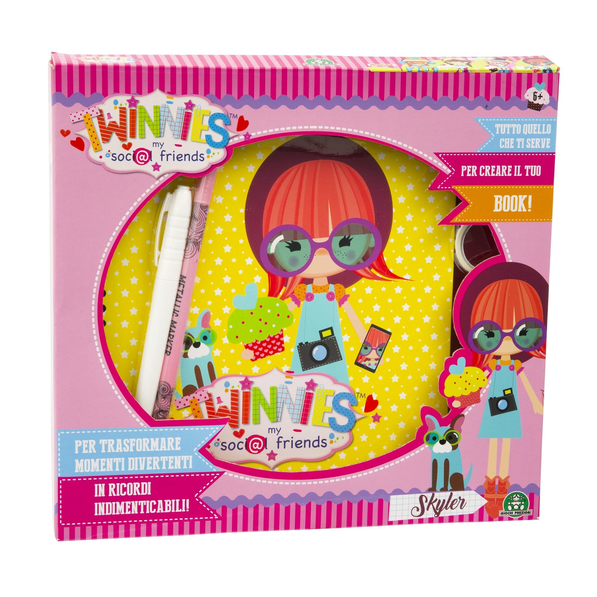Giochi Preziosi - Mini Book, TNN03000, White