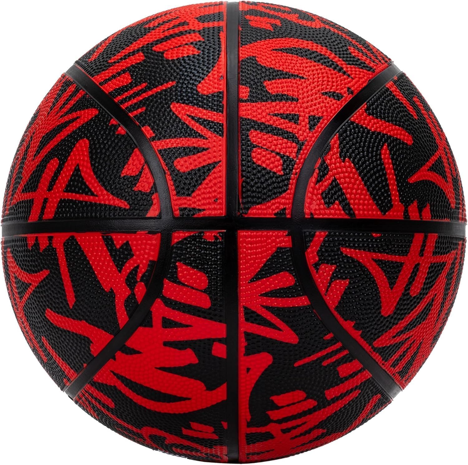AND1 Street Ink - Balón de baloncesto de goma, tamaño 7 (29.5 pulgadas), diseño de canal profundo, hecho para interiores y exteriores