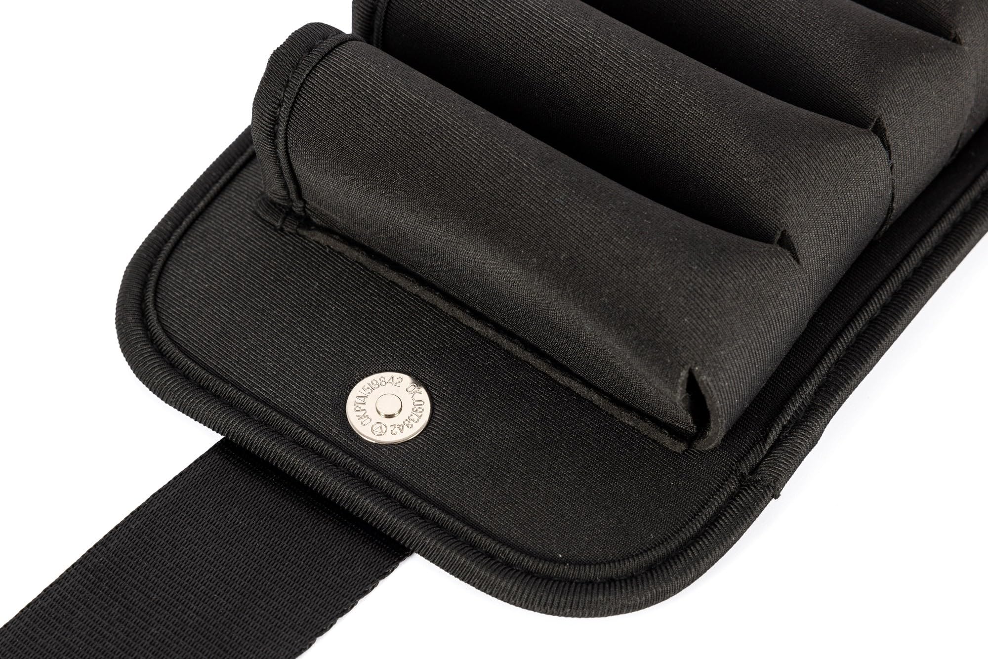 HOHNER Ceinture Flexbelt pour 12 harmonicas MZ91144 Noir en Plastique avec Étui et Sac Banane Noir extensible et lavable
