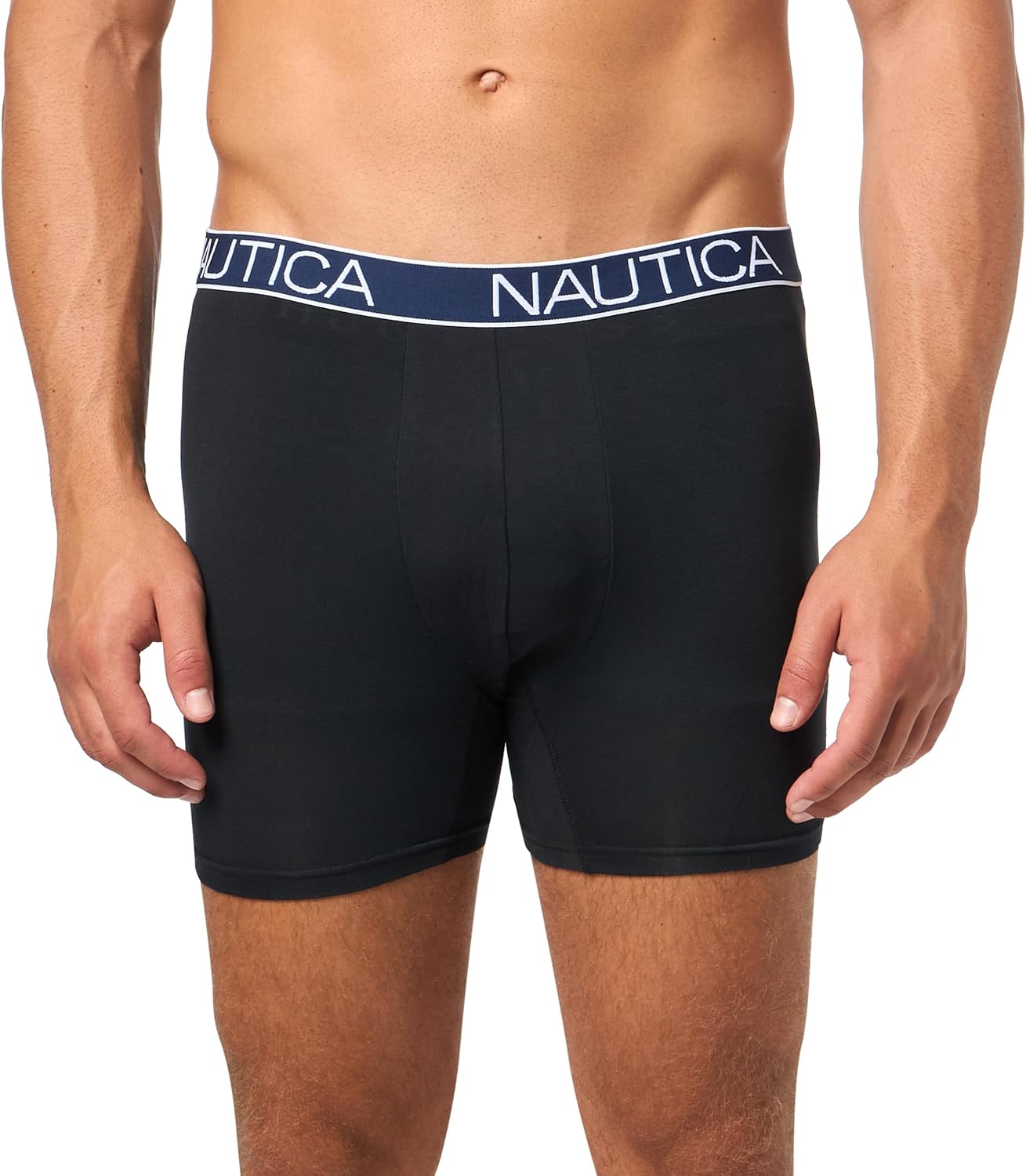 Nautica Men's 3-Pack Modal Stretch Boxer Briefs - Image 2