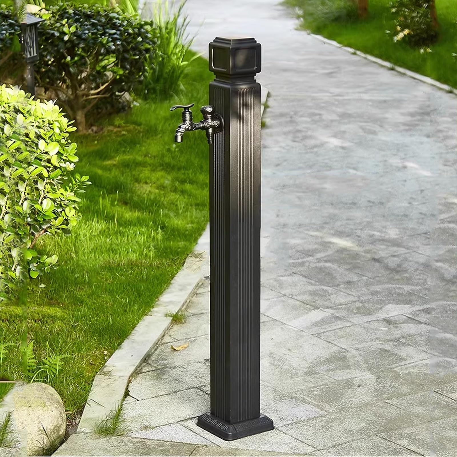 BHGFYXBS Garden Water Column With Faucet For Winter Freeze Crack - Freestanding Design For Garden Irrigation And Watering