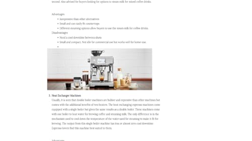 Styles Espresso Machines