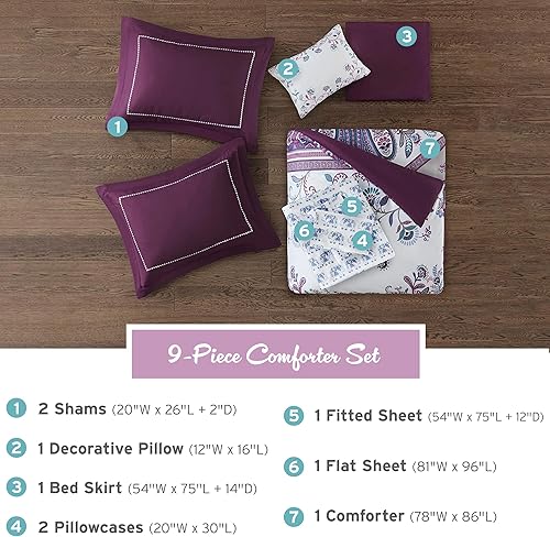 Miniatura 5 de Intelligent Design - Juego de ropa de cama, almohada decorativa para todas las estaciones.