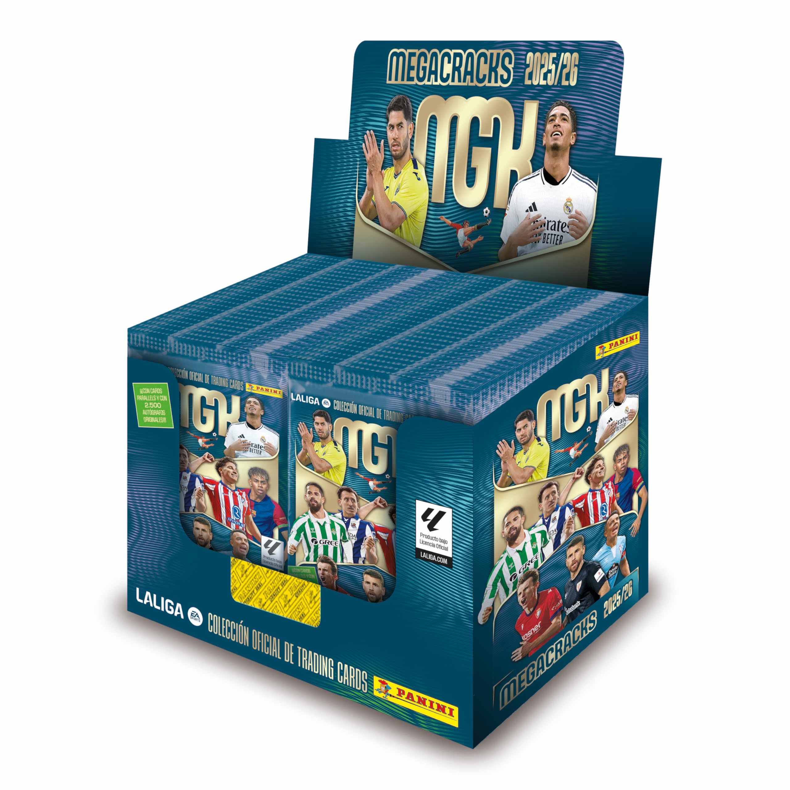 Caja 50 Sobres TC Megacracks 2025-2026