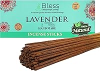 Vista 95 de Bless International - Varitas de incienso 100% natural, hechas a mano, sumergidas a mano, aromas de olíbano y mirra, libres de químicos orgánicos