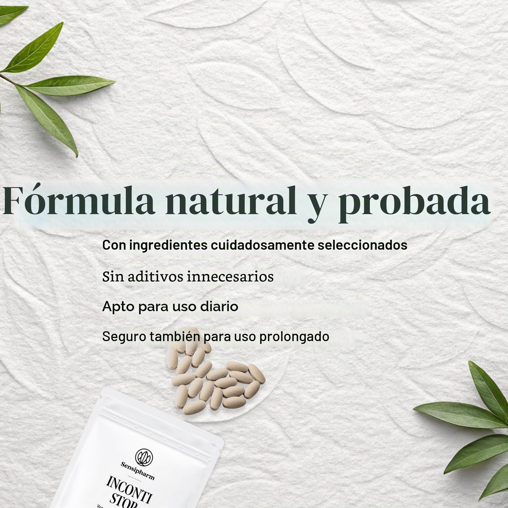 Inconti Stop Perro – incontinencia y Debilidad de la vejiga Hembra y Macho – Apoyo Natural de Las vías urinarias Ante pérdidas de orina, Goteo y Control reducido – 90 Comprimidos