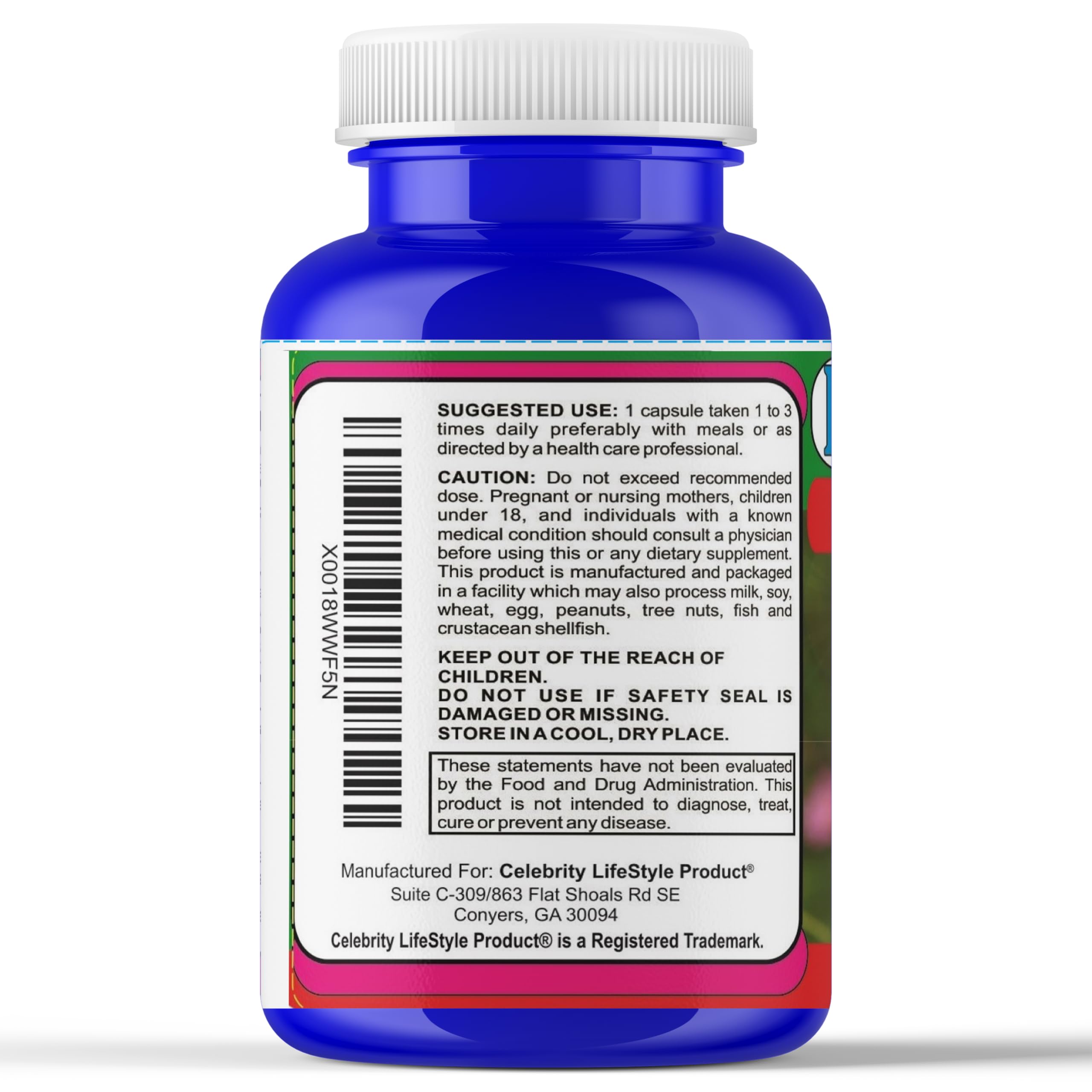 Celebrity LifeStyle Product Her Essense Probiotics for Women – Vaginal ph Balance, Digestive & Urinary Tract Balance – Daily Feminine Care Gut Health for Women Probiotic Supplement – 60 Capsules