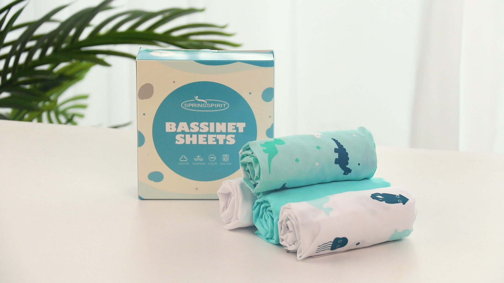 Amazon.com: Bassinet Fitted Sheets 4 Pack Compatible with 35