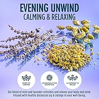 Vista 5 de BrightLeaf Regenerative Organic Sparkling Chamomile Lavender Tea – Cero azúcar y cero calorías – Bebida de té verde orgánico – Ingredientes que