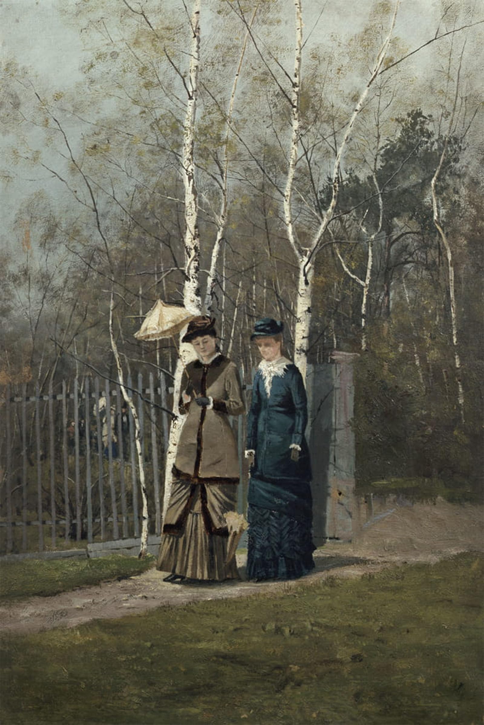 POSTERIIk Famous Print Pop Art Wall Art Graffiti From Homansbyen by Fritz Thaulow Art Prints for Home Decor 60x90cm