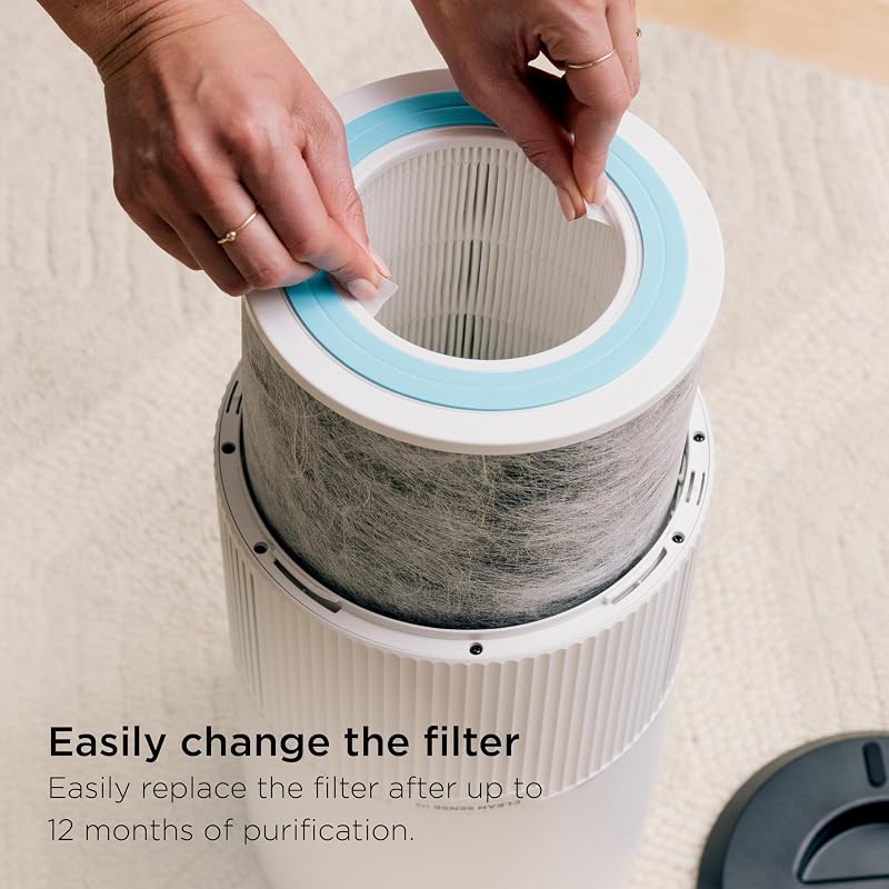 Shark Clean Sense Air Purifier with Pet Filter, HP102PET, White image 6