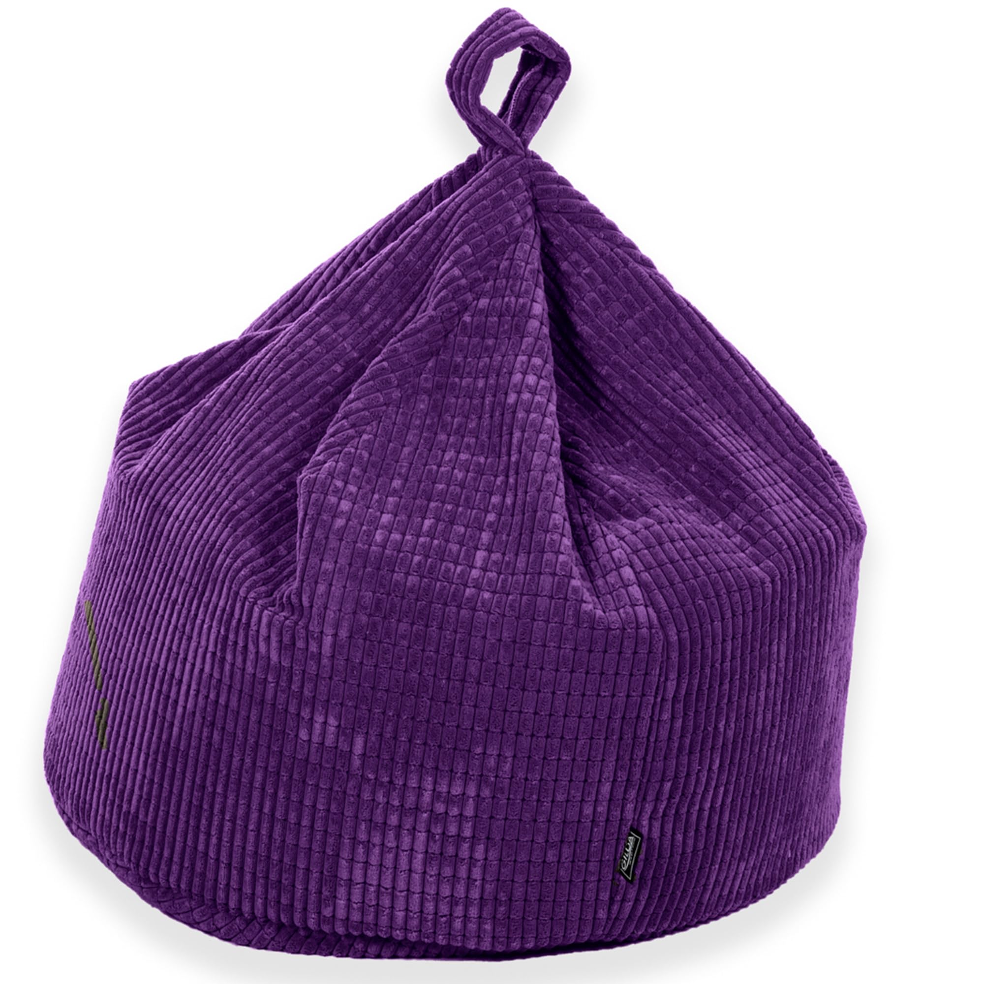 Gilda Kids Classic Beanbag Corduroy Delivered Filled (Purple)