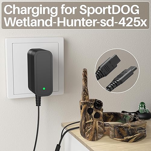 Miniatura 4 de Cable de alimentación para SportDOG Cargador de repuesto 5V Adaptador de enchufe de alimentación para SportDog Compatible con SD-425, SD-425S,