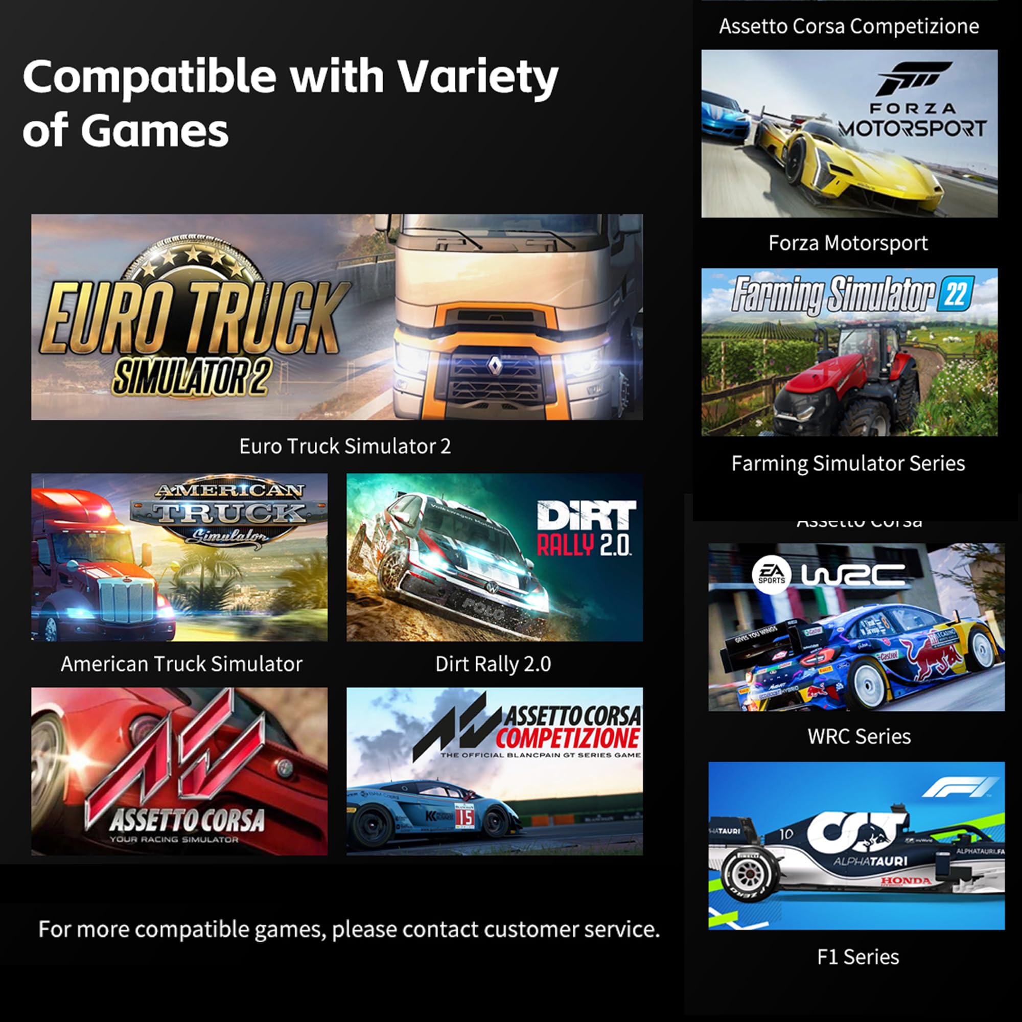 PXN CB1 Extender Programmable PC Control Box Cammand Panel per American Truck Simulator, European Truck Simulator 2