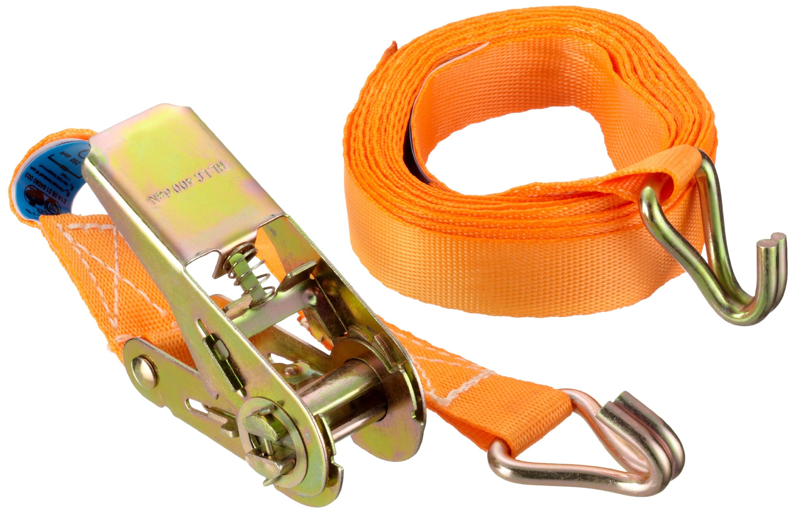 Unitec 75235 Professional Lashing Strap Ratchet/Hook 5 m x 25 mm / 500 kg Force/DIN