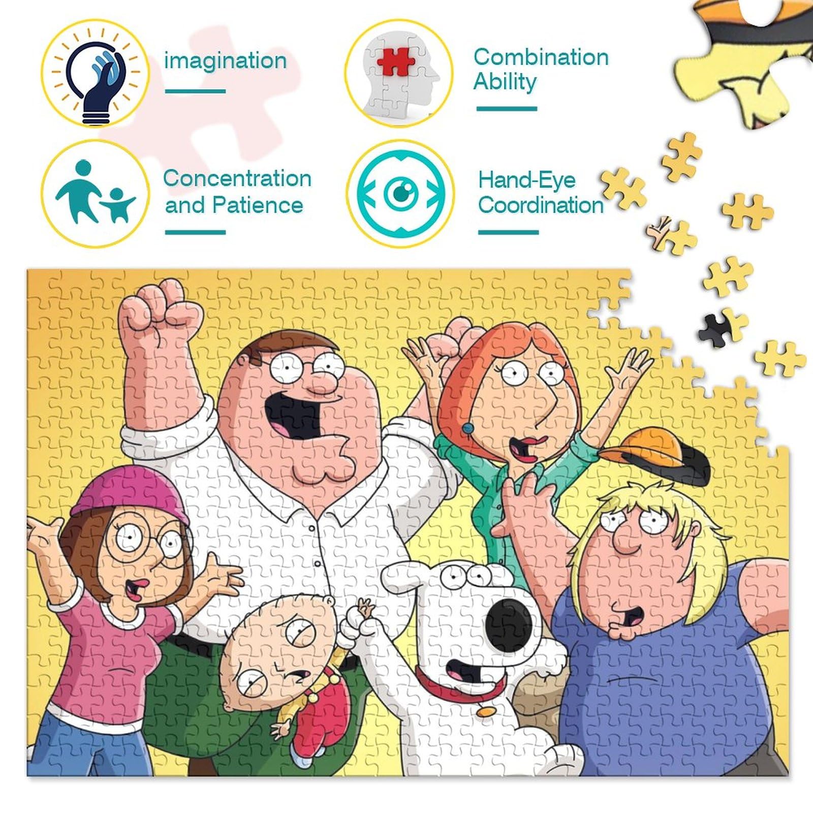 1000 Teile Puzzle 'Alte Frau Mit Katze' - Premium Puzzle Für Erwachsene