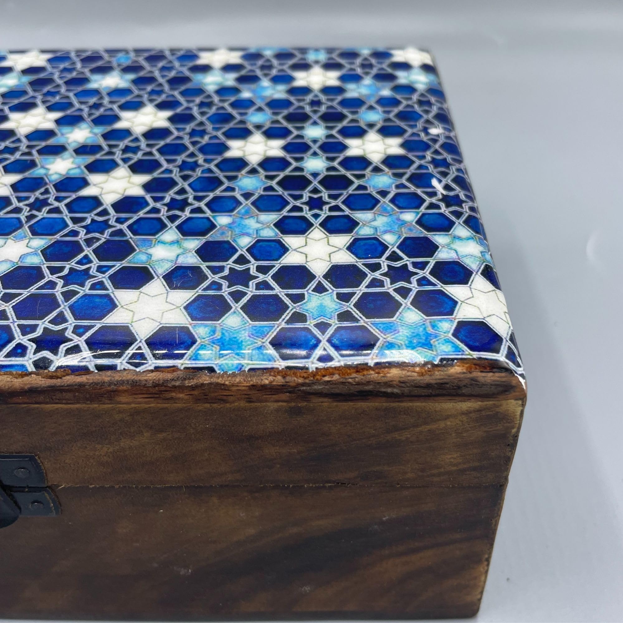 Portacandele in ceramica smaltata per decorazioni per matrimoni per la casa Vint