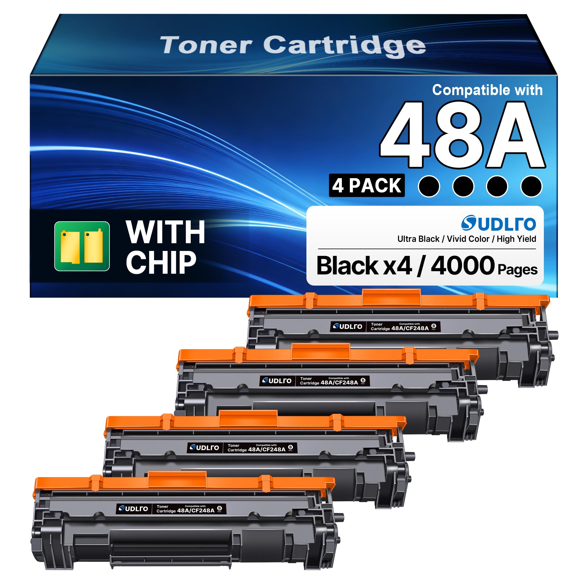 48A Toner Cartridge Replacement Compatible for HP 48A Toner Cartridge Black