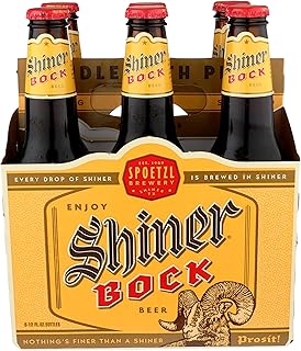 Shiner, Bock, 6pk, 12 Fl Oz