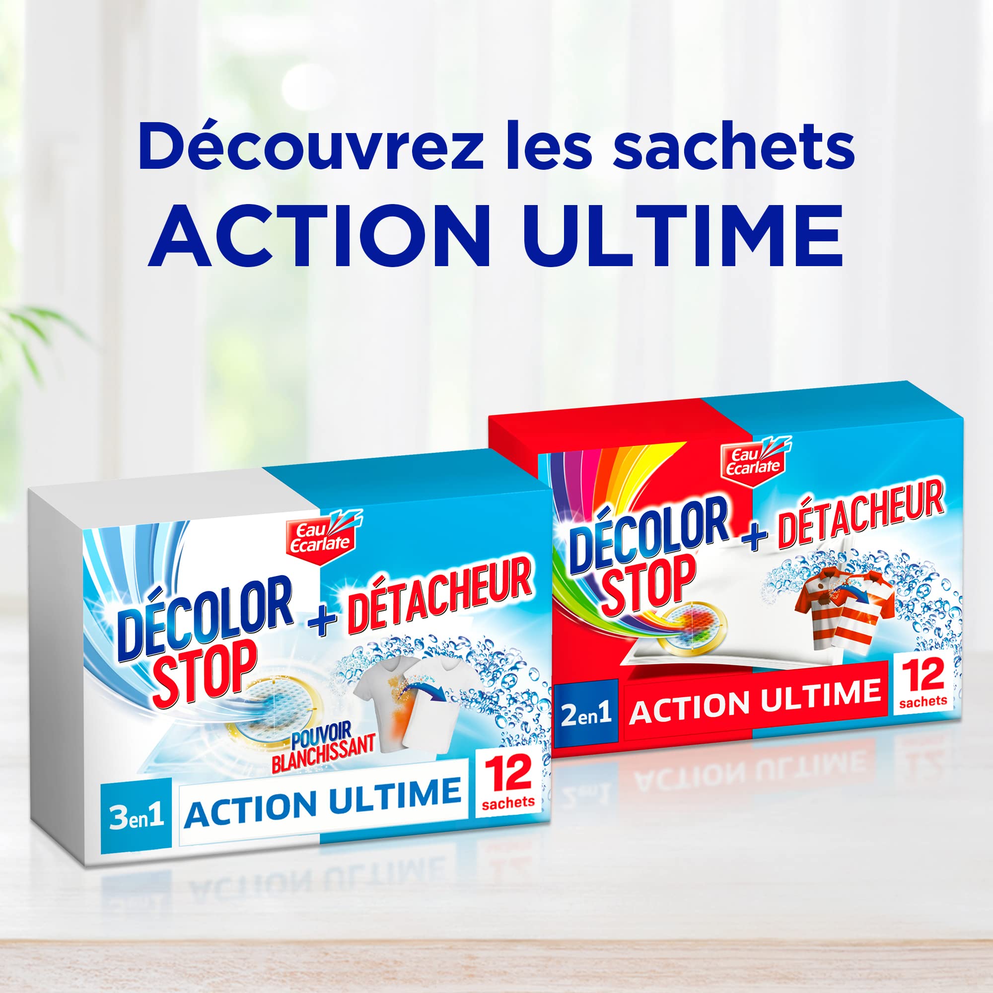 Miror Eau Ecarlate Sublim' Blanc Raviveur et Dètacheur 12 sachets