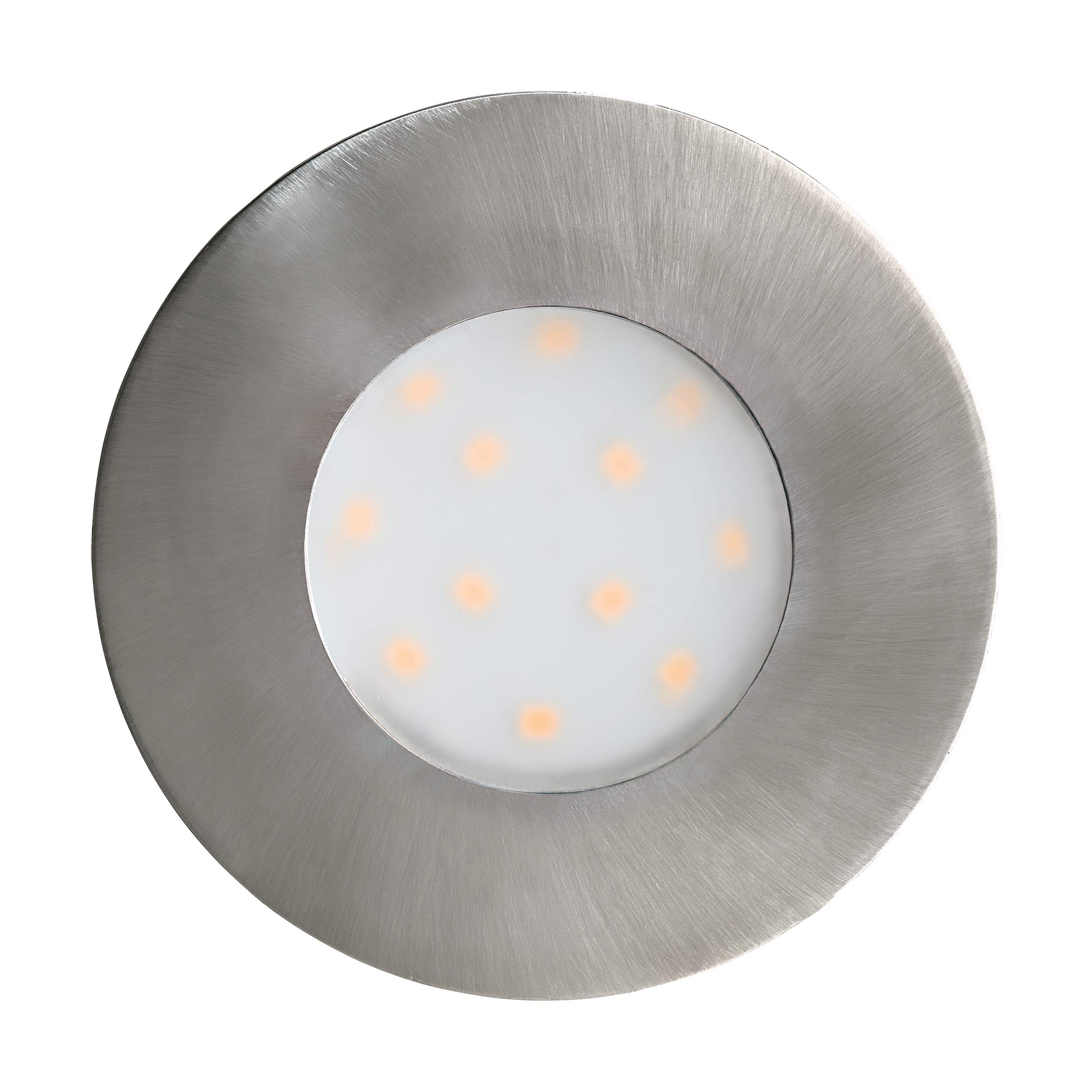 EGLO 96415 LED Satin Nickel Outdoor Spotlight Pineda-IP