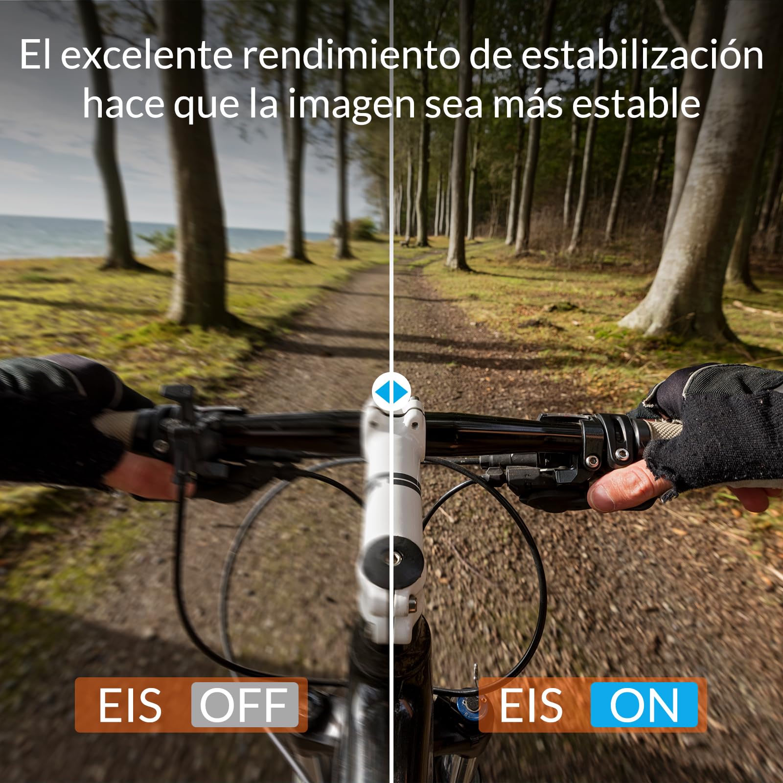 icefox Cámara Deportiva 4K 60FPS 20MP, Cámara Acuática Sumergible con EIS, Zoom 5X, Control Remoto WiFi, App para Editar Video y Fotos, Ideal para Ciclismo, Buceo y Natación