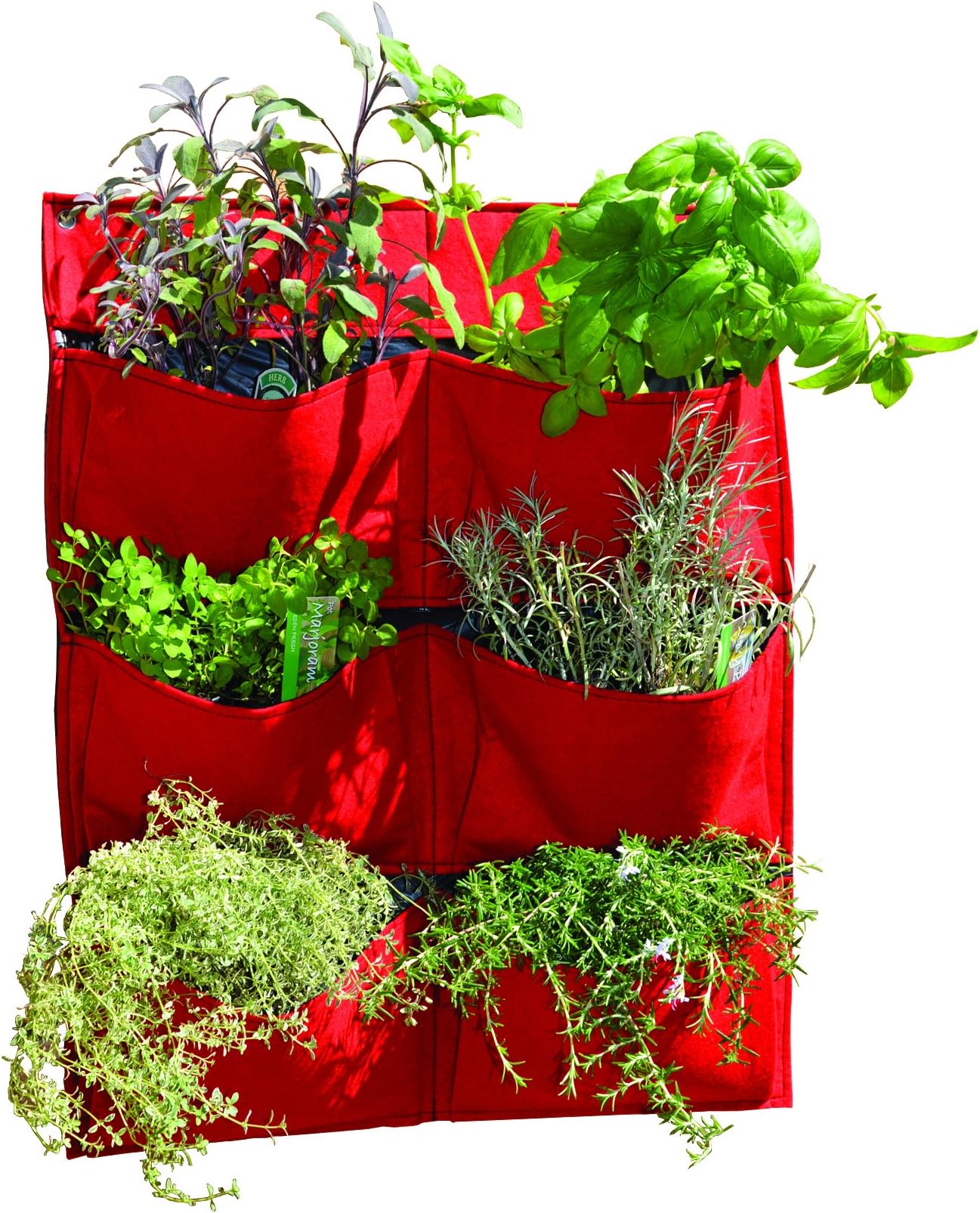 Vegtrug FWP16RD Wall Felt Planter Red Amazon.co.uk Garden