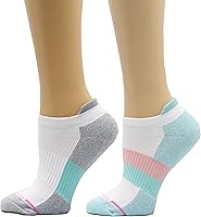 Vista 33 de Dr. Motion Calcetines de compresión de corte bajo para mujer, paquete de 2