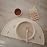 mushie Silicone Placemat for Kids | BPA-Free Non-Slip Design (Pink Flowers)
