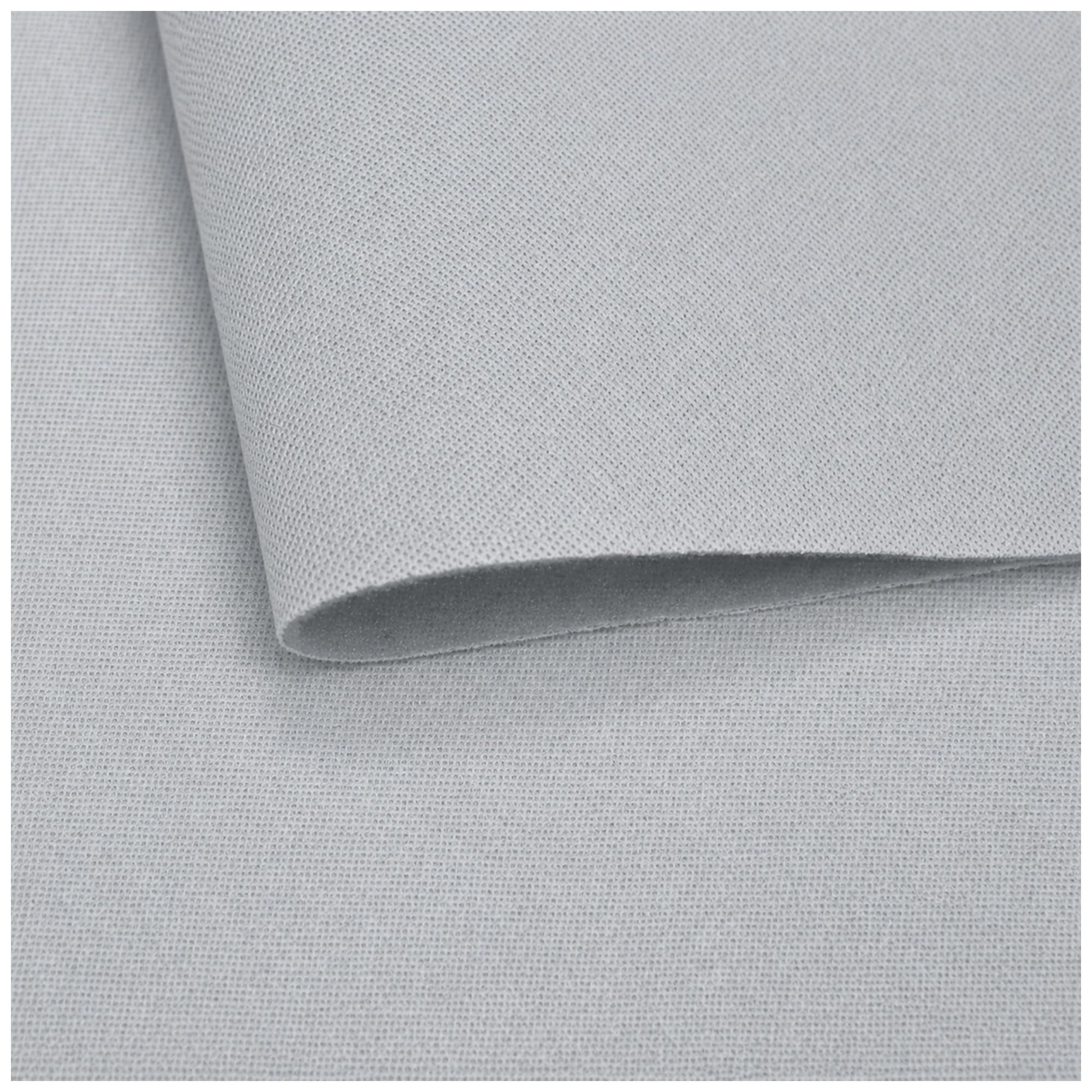 Materiał pokrycia dachowego do samochodu, wykroje z poliestru z kaszerowaniem piankowym - akcesoria do wnętrza samochodu - materiał baldachowy łatwy w obróbce - FI LightGrey 1,7 m x 2 m