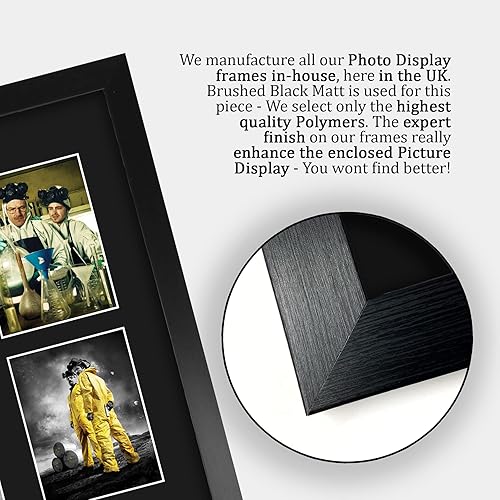 Miniatura 6 de HWC Trading Bryan Cranston & Aaron Paul Breaking Bad Walter White & Jesse Pinkman 16 x 12 pulgadas (A3) - Regalos impresos con autógrafo para