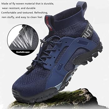 Zapatillas de Trekking Hombre Zapatillas Trail Running Antideslizantes Zapatos de Senderismo AL Aire Libre Botas de montaña para Mujer Deportes Zapatillas Correr Sneaker1
