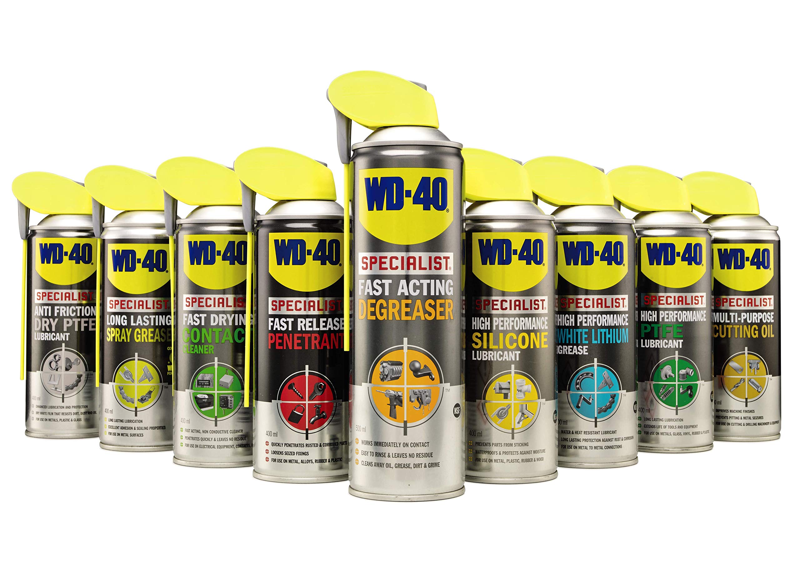 White Lithium Grease by WD40 SpecialistWater and Hear Resistant White