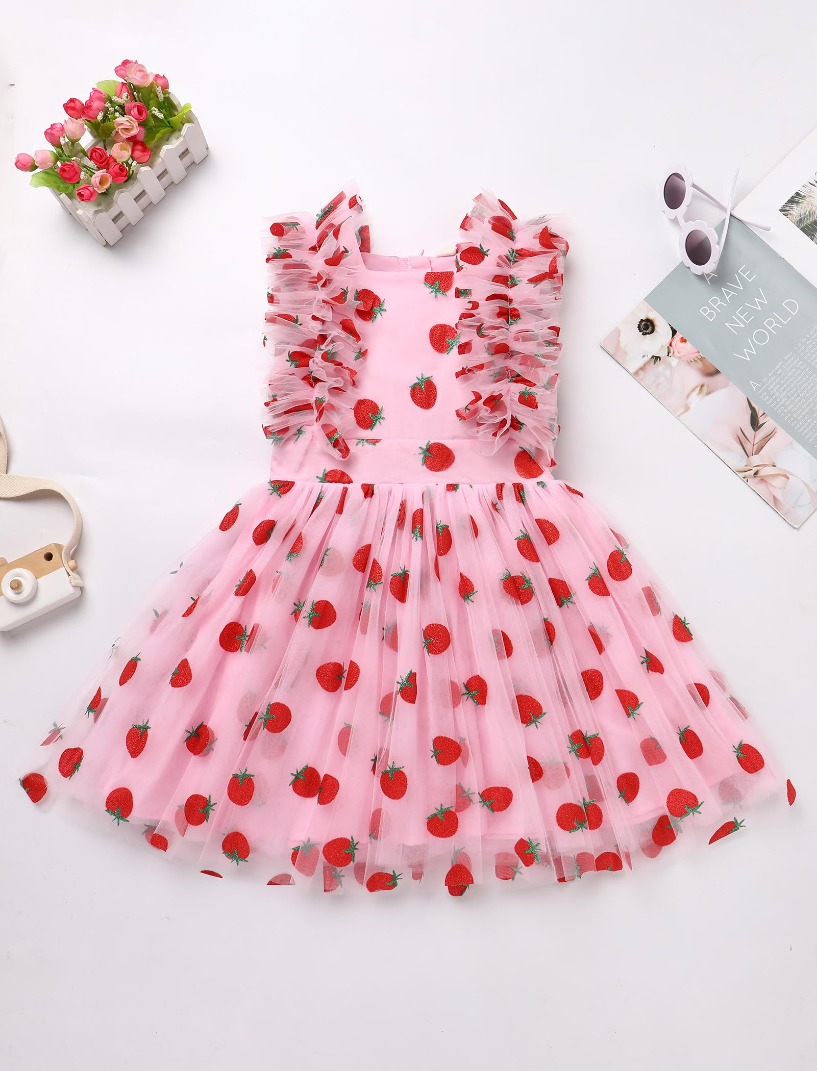 IBTOM Castle Mädchen Dress for Baby Girl Klassisch (1er Pack)