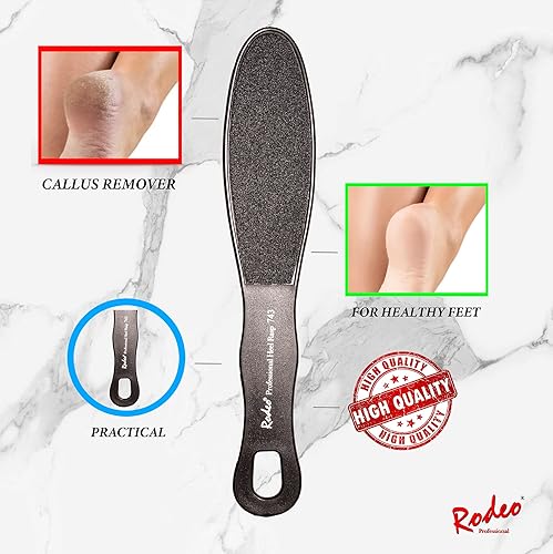 Miniatura 2 de Rodeo Raspa profesional para talón 743 doble cara lima de pies removedor de callos para pies
