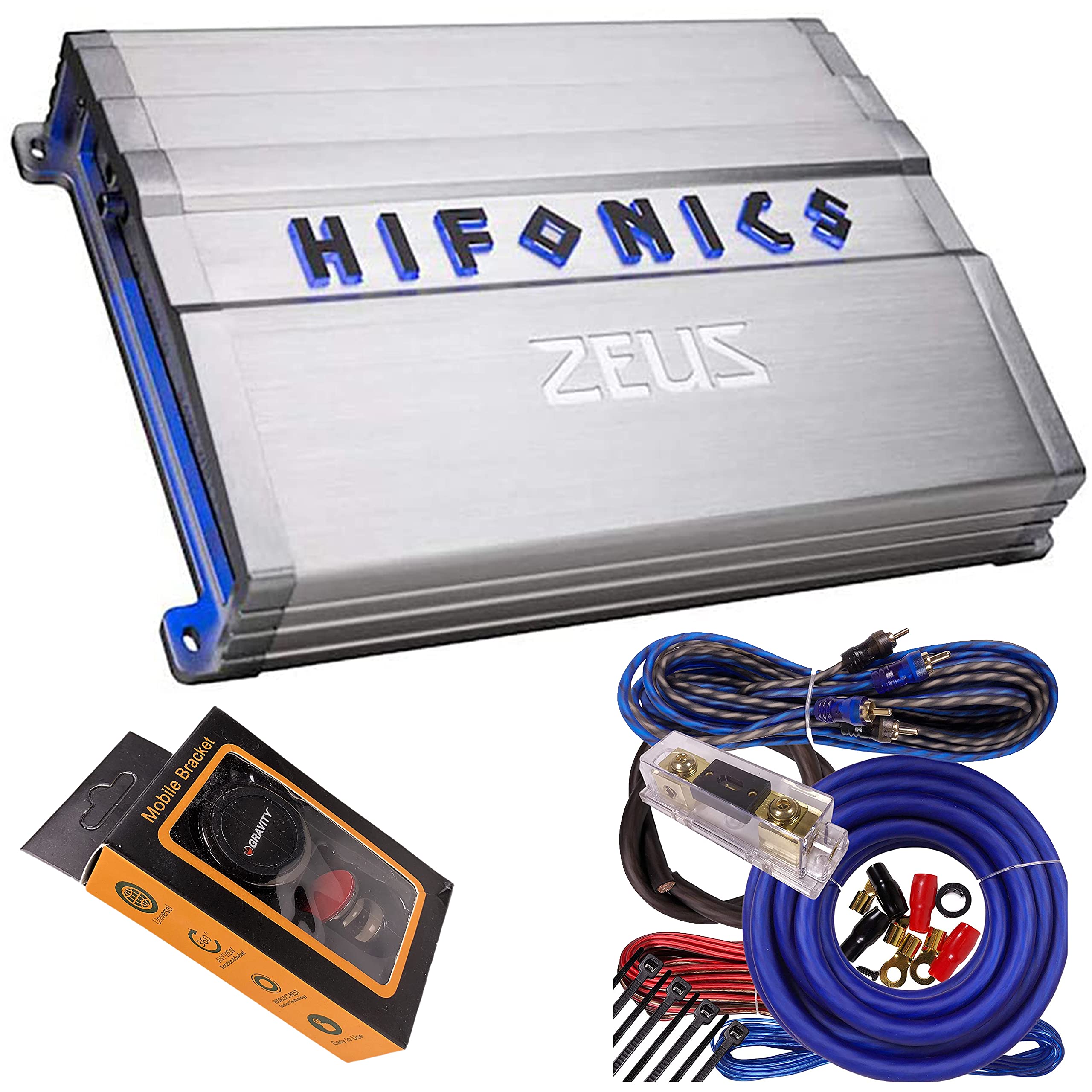 Amazon.com: Hifonics ZG-2400.1D Zeus Gamma 1 Channel Super D Class