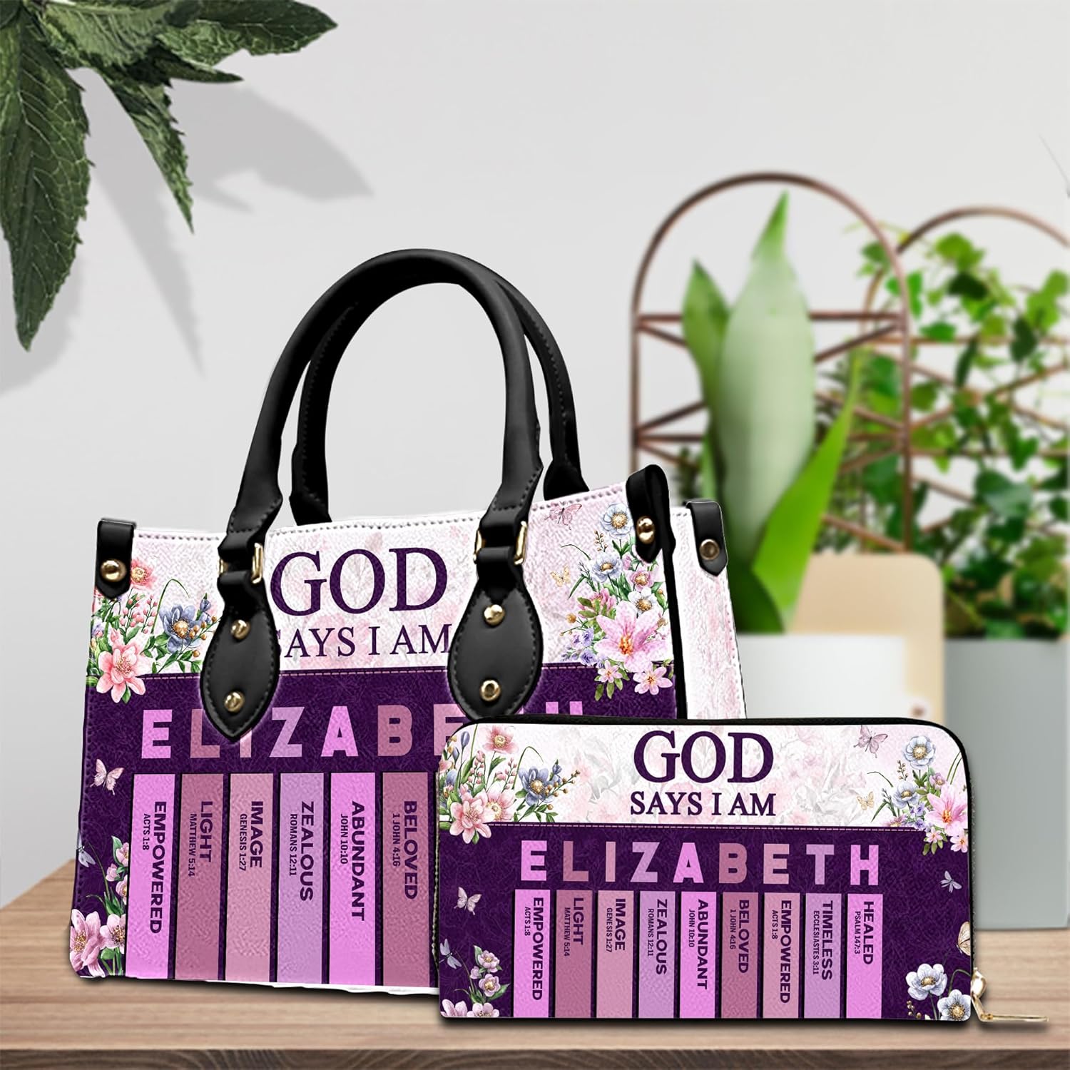 Christian Gifts for Women Faith, Customized Christian Leather Handbag, Jesus Bag, Bible Purse, Inspirational Religious - Image 9
