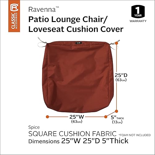 Miniatura 3 de Classic Accessories Ravenna - Funda de cojín, Spice